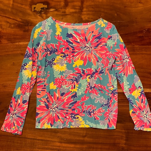 Lilly Pulitzer Girl Long Sleeve shirt - Picture 1 of 3
